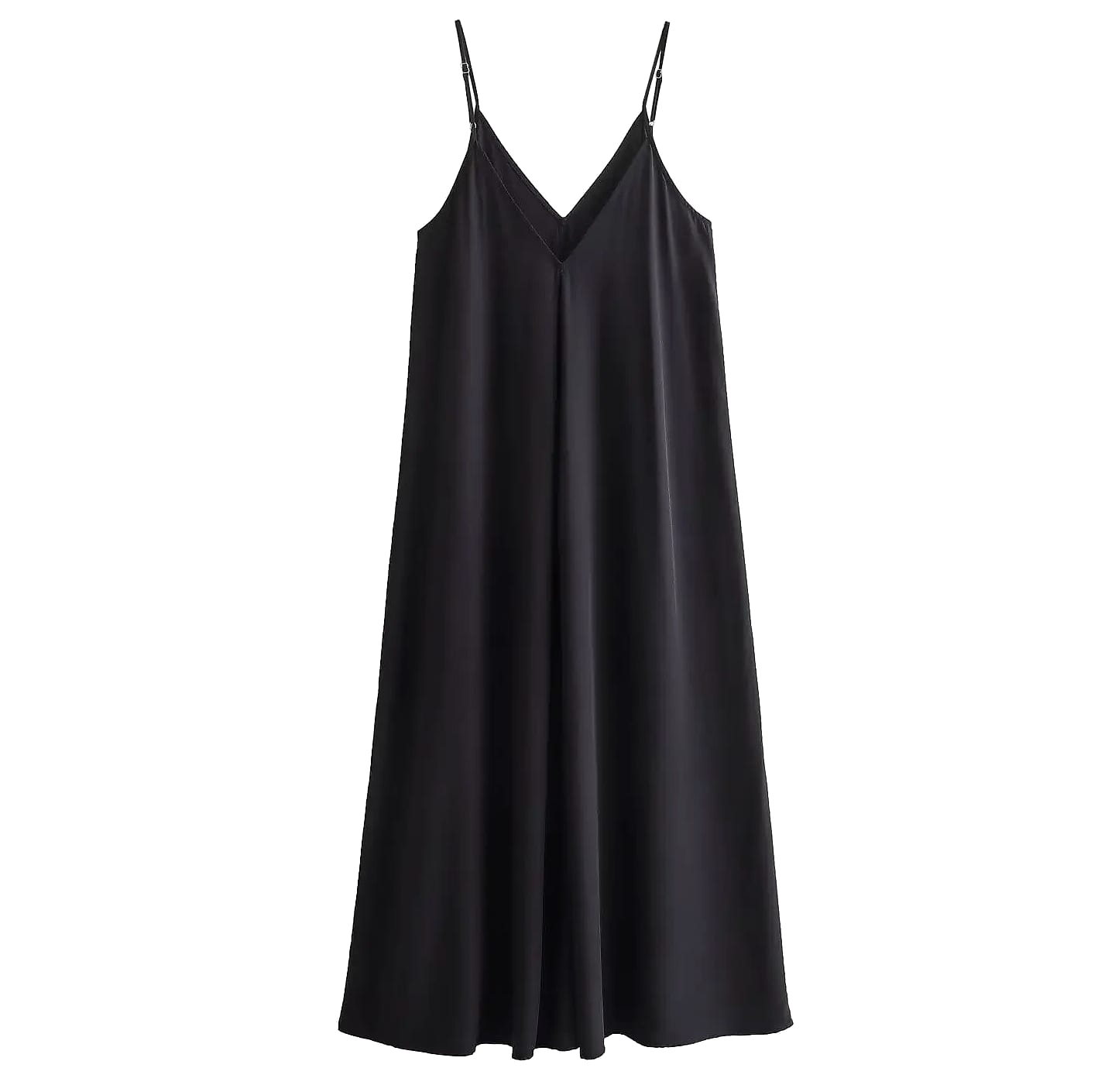 MUJER Backless Slip Maxi Dress for Summer — side view