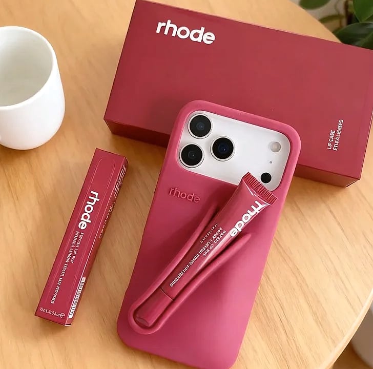 RHODE Lemontini Silicone Phone Case for iPhone — parts overview