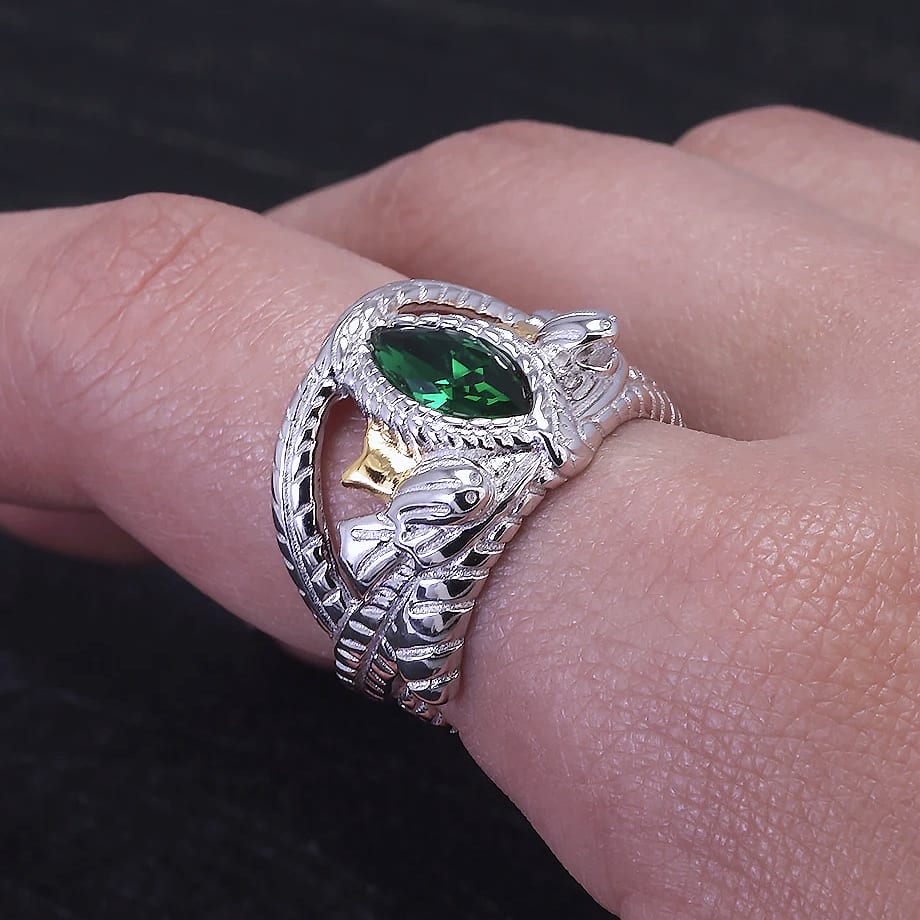 GQTorch 925 Sterling Silver Lord Ring of Barahir — build progress