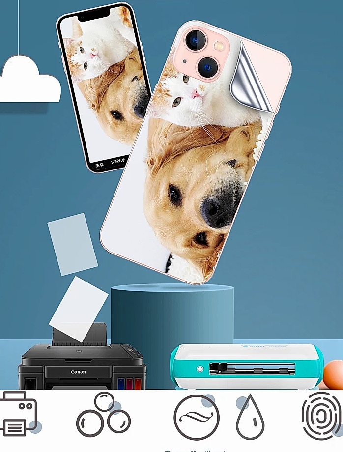 Sunshine SS-057 Hydrogel Screen Protector Film for Mobile — close-up details