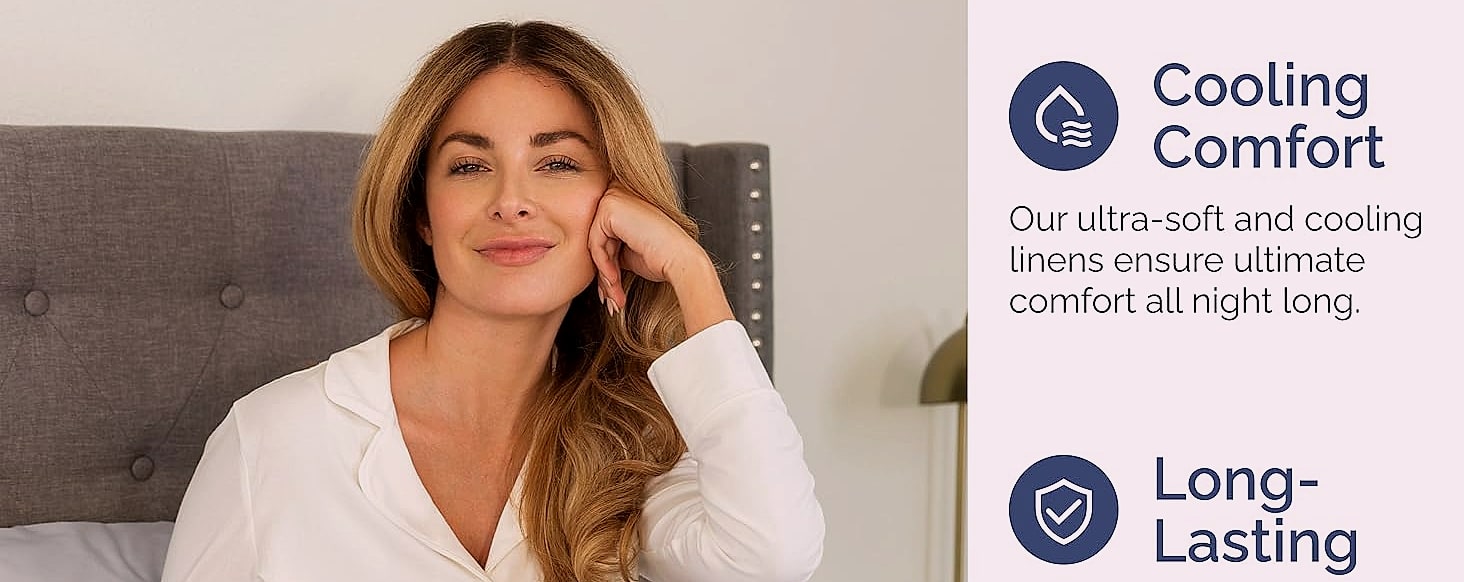 CGK Unlimited Queen Sheet Set with Deep Pockets and Soft — feature highlights