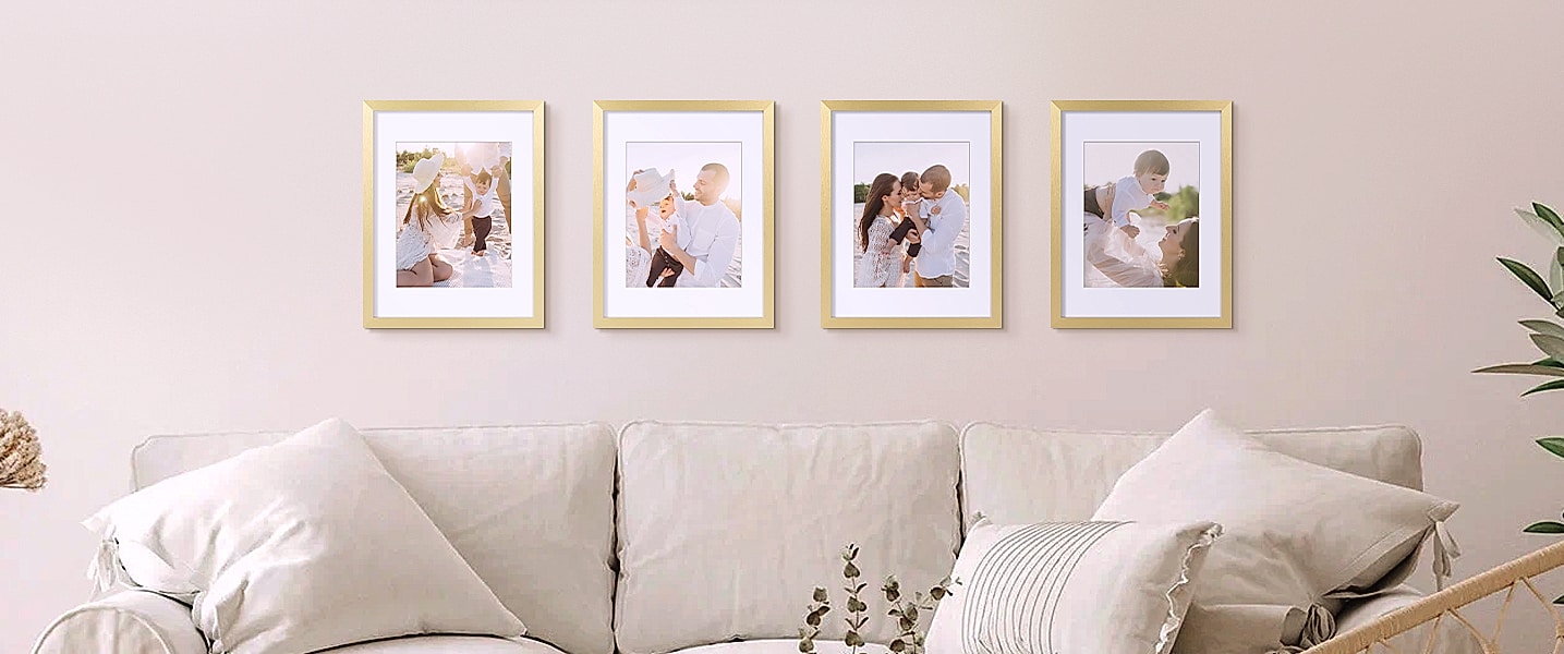 Upsimples 11x14 Picture Frame for 8x10 Photos with Mat — build progress