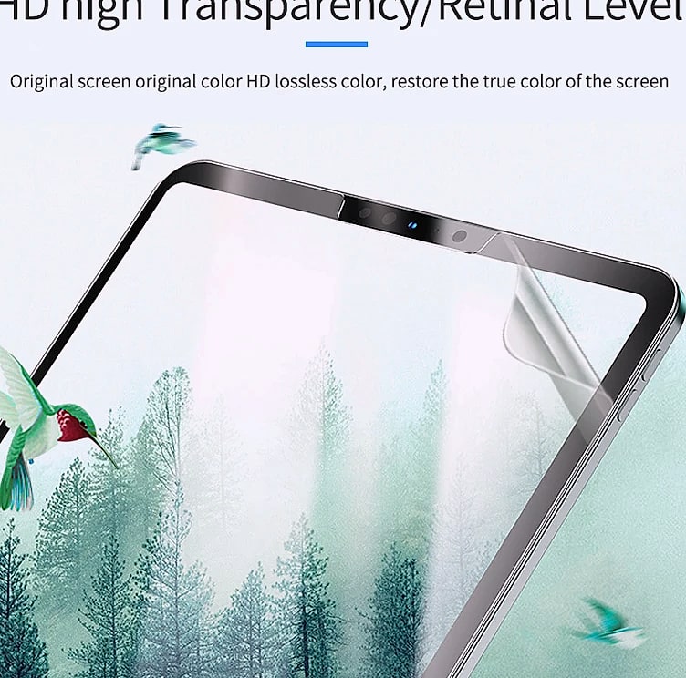 Sunshine SS-057 Hydrogel Screen Protector Film for Mobile — side view