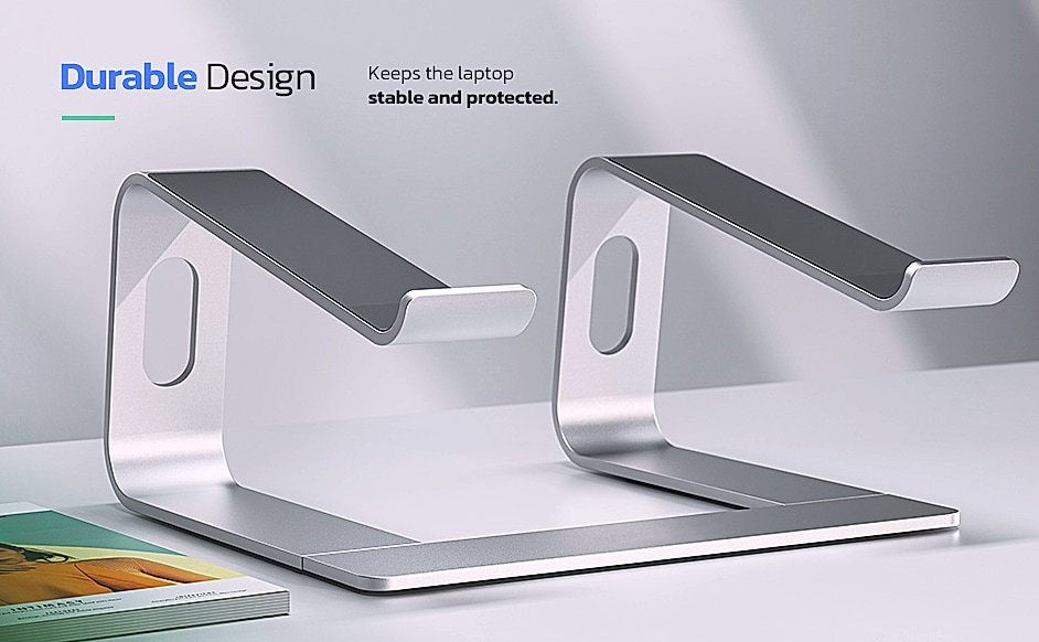 Nulaxy All-Aluminum Laptop Stand for Desk, Ergonomic — build progress