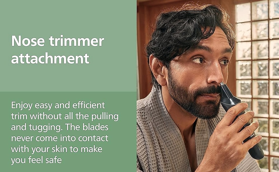 Norelco 3000 Series 13-in-1 Beard and Head Hair Trimmer — close-up details
