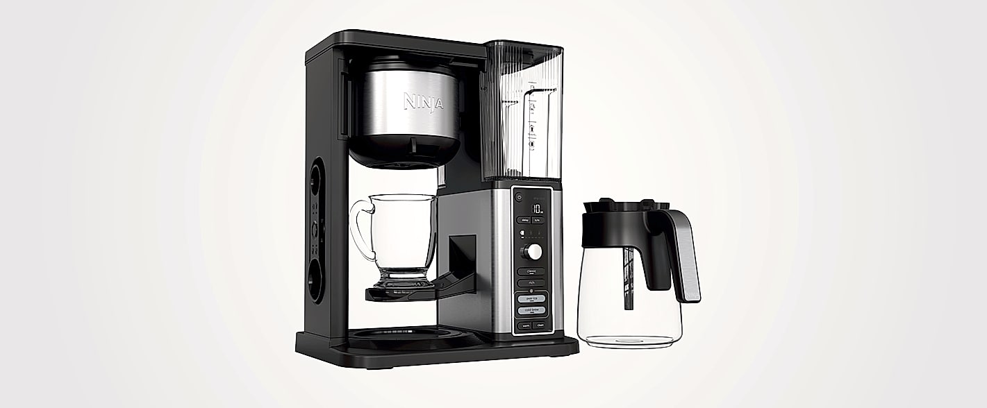 Ninja CM401 Specialty Coffee Maker with Frother — assembled view