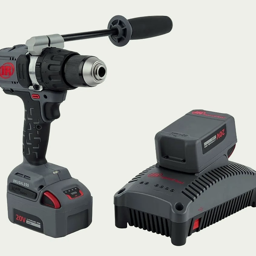 Kankeirr D5241-K22 1/2" 20V Cordless Hammer Drill Kit — package contents