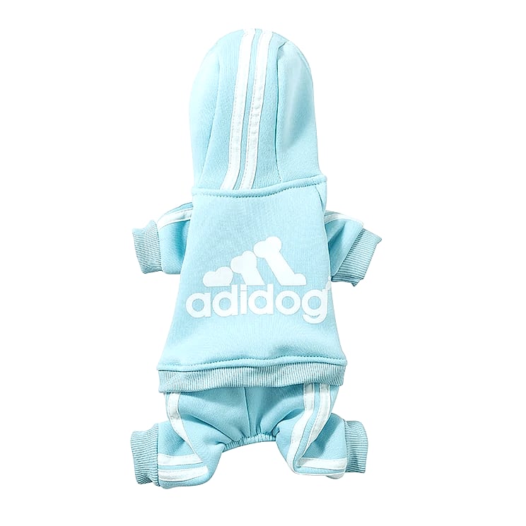 WANGMEOW Adidog Dog Jumpsuit Warm Hoodies Pet Clothing — package contents