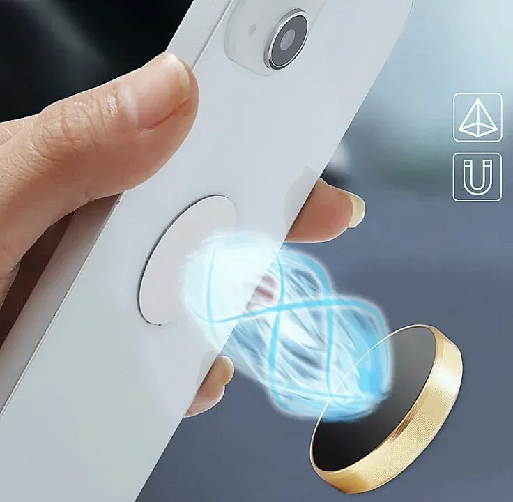 6-Pack Round Magnetic Phone Mount Universal Car Holder — feature highlights