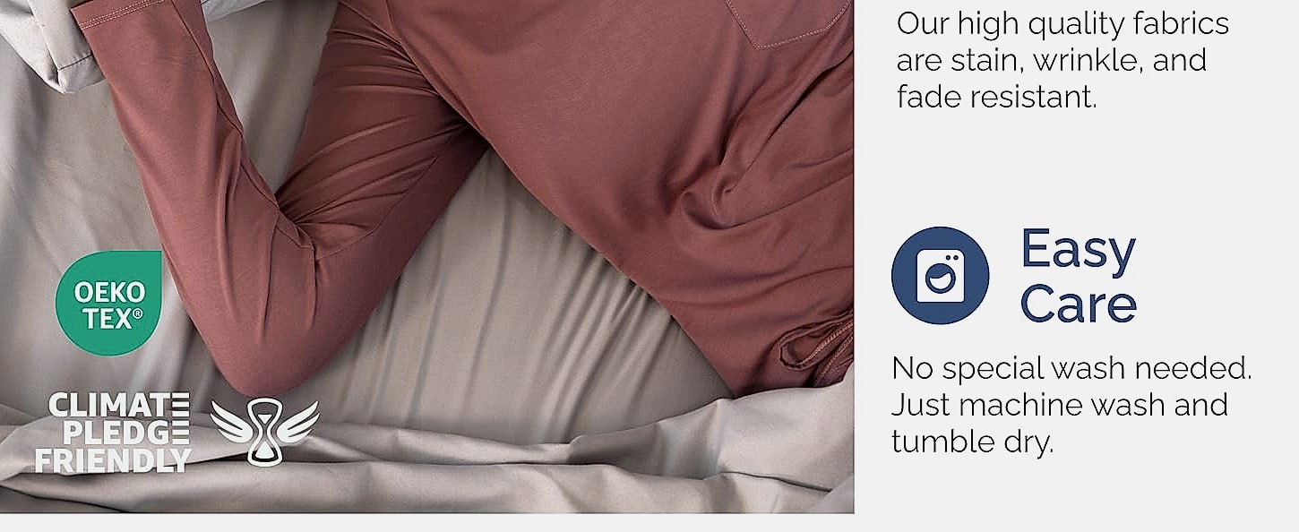 CGK Unlimited Queen Sheet Set with Deep Pockets and Soft — package contents