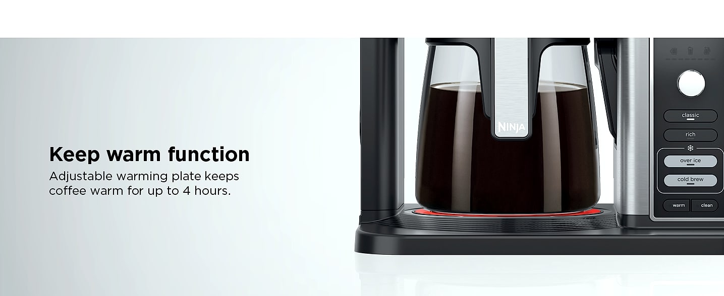 Ninja CM401 Specialty Coffee Maker with Frother — package contents