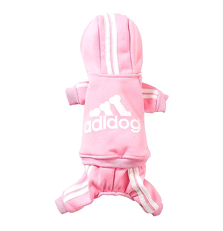 WANGMEOW Adidog Dog Jumpsuit Warm Hoodies Pet Clothing — size comparison
