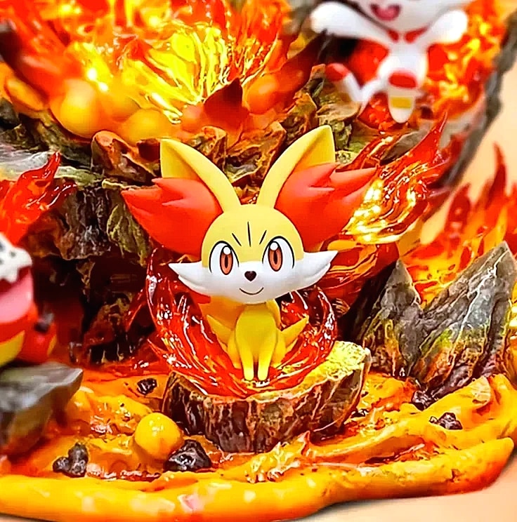 MINISO Pokemon 30cm Figure Mystery Box 10-Pack — scale reference