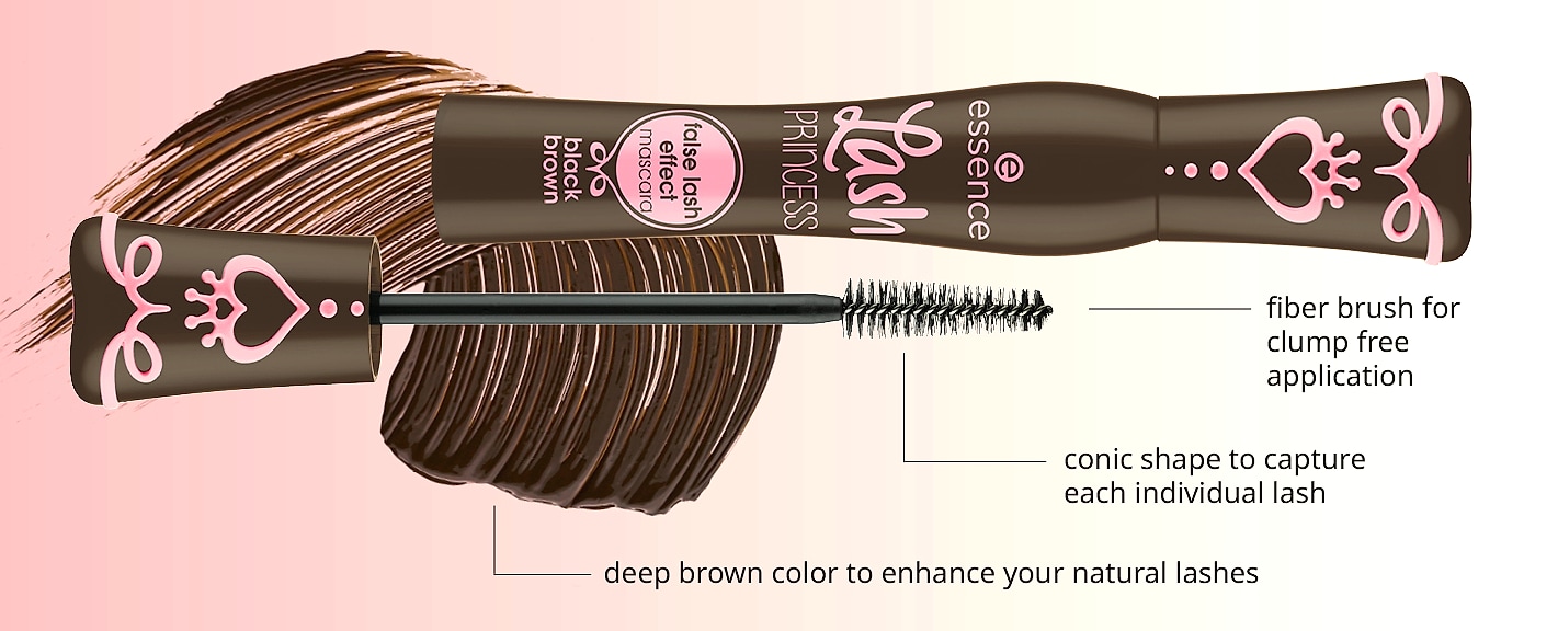 essence Lash Princess False Lash Effect Mascara, Volumizing — side view