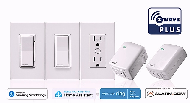 Leviton Decora Smart Plug-in Dimmer with Z-Wave Technology, — feature highlights