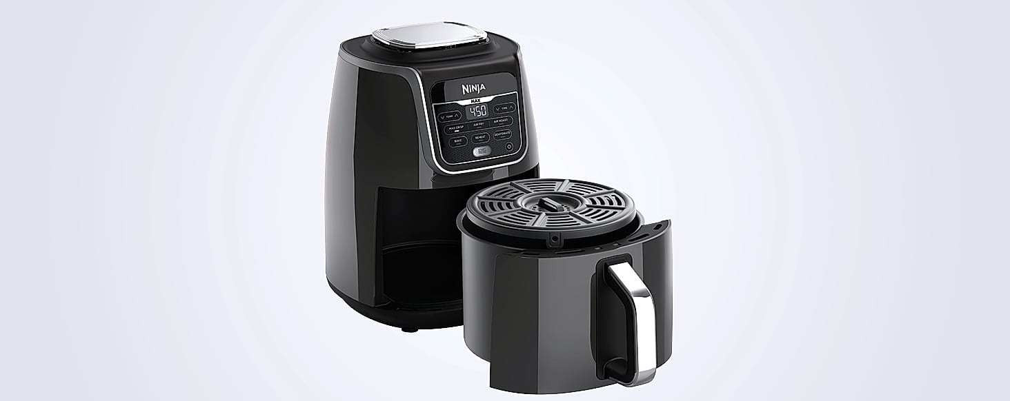 Ninja AF181 XL Air Fryer, 6.5 Qt, Max Crisp Technology — close-up details