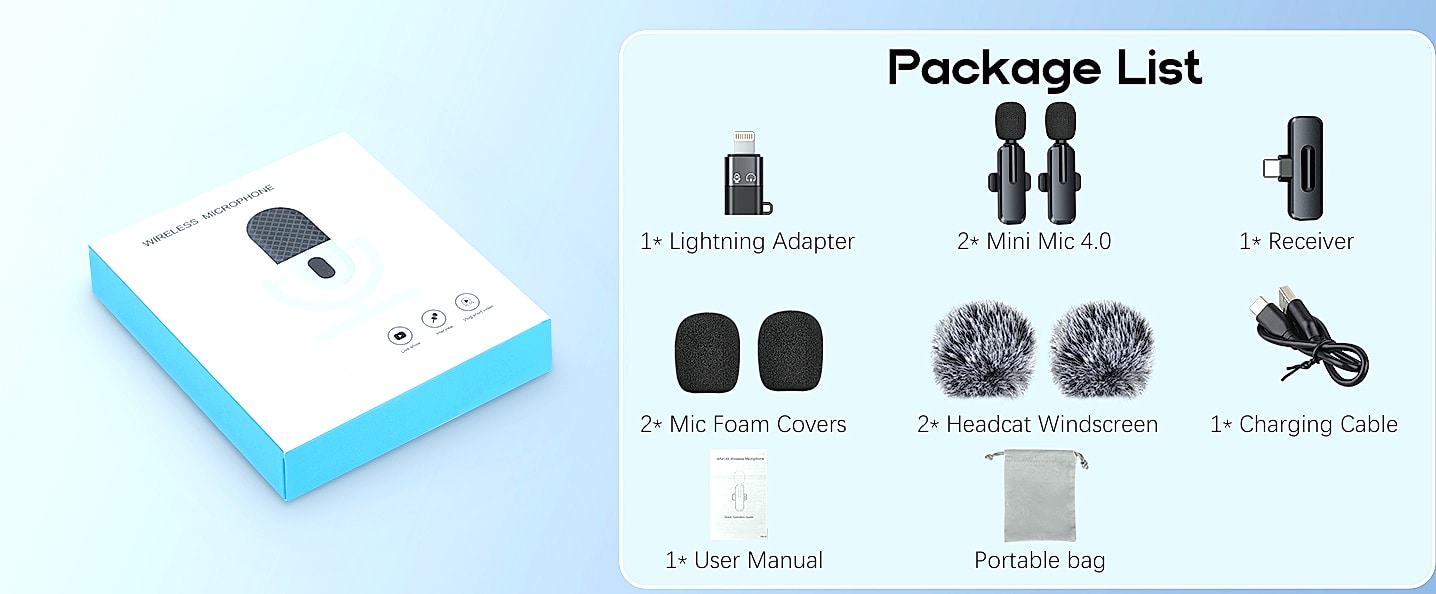 ZOPPLM Wireless Lavalier Microphone 2 Pack for iPhone — build progress