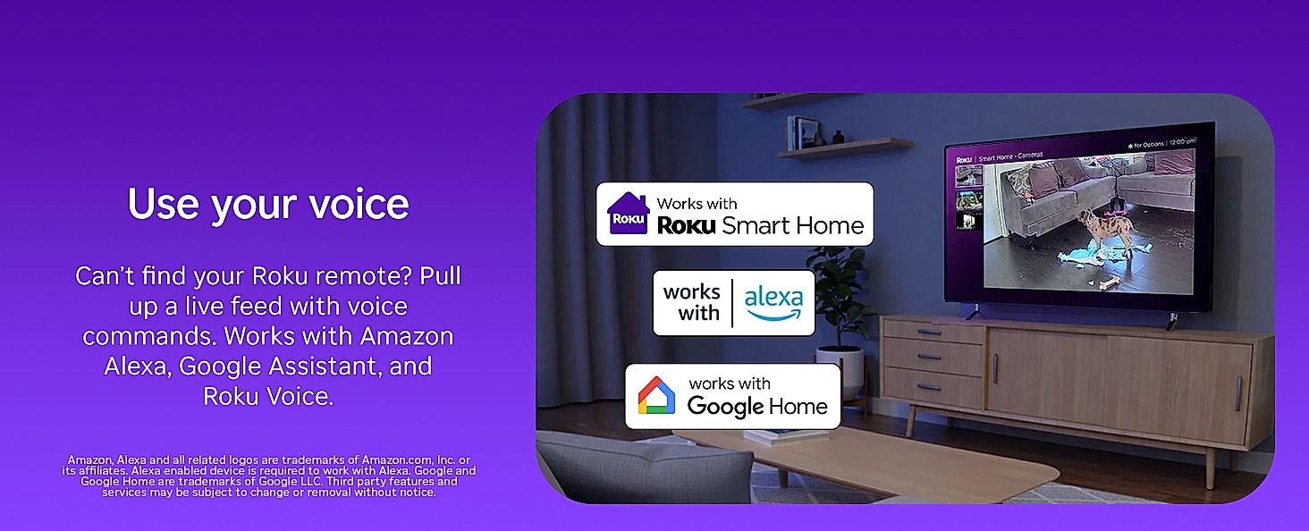 Roku Indoor Camera 4-Pack 1080p HD Night Vision Home — parts overview