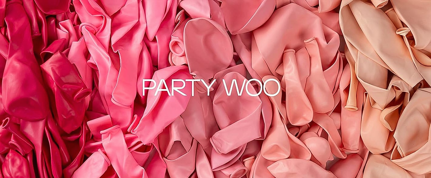 PartyWoo Black Balloons 140 pcs Arch Kit, 5-18 Inch — package contents