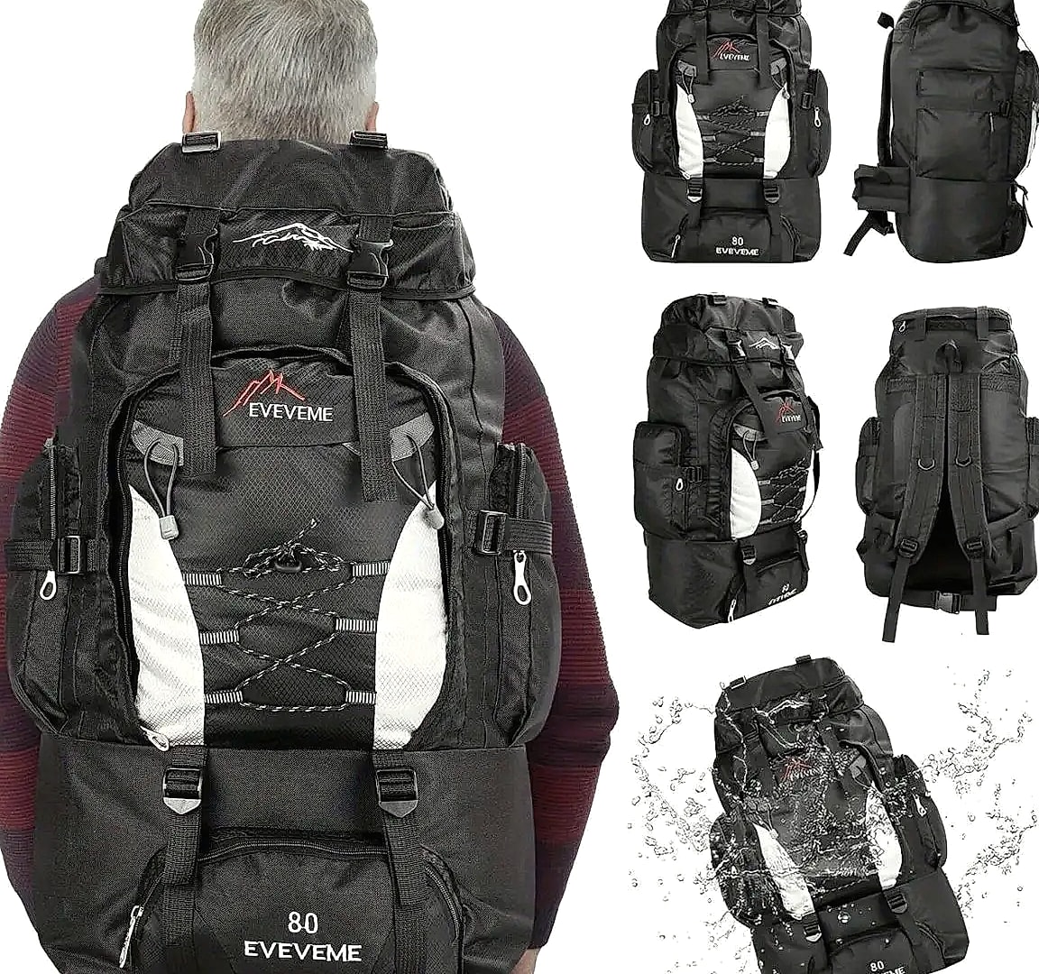 70L Outdoor Sports Backpack for Hiking and Camping — feature highlights