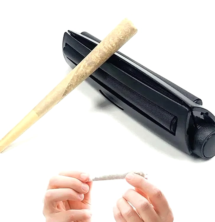 Cone Cigarette Roller Manual Tobacco Maker Portable Machine — interior detail