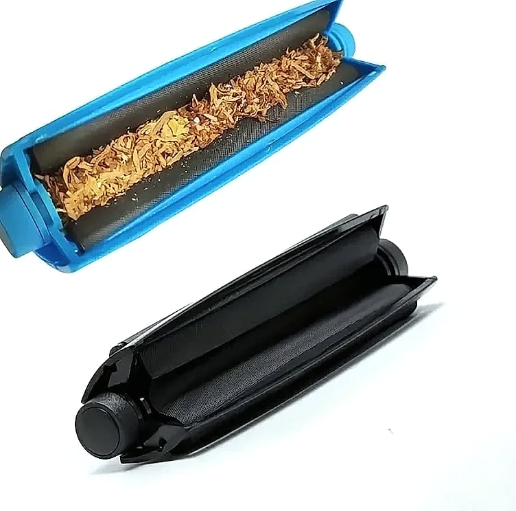 Cone Cigarette Roller Manual Tobacco Maker Portable Machine — size comparison