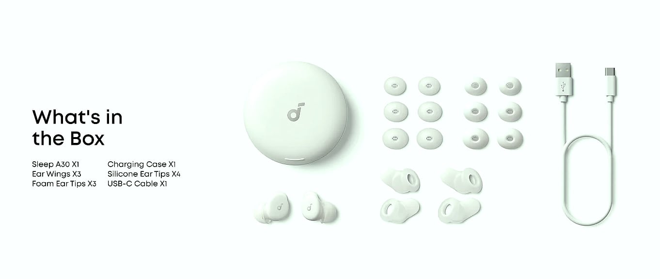 Soundcore Sleep A30 Sleep Earbuds with Active Noise — build progress