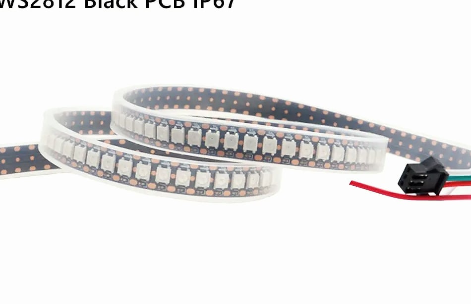 TNALANT WS2812B Addressable LED Strip 5V RGB Pixels — build progress
