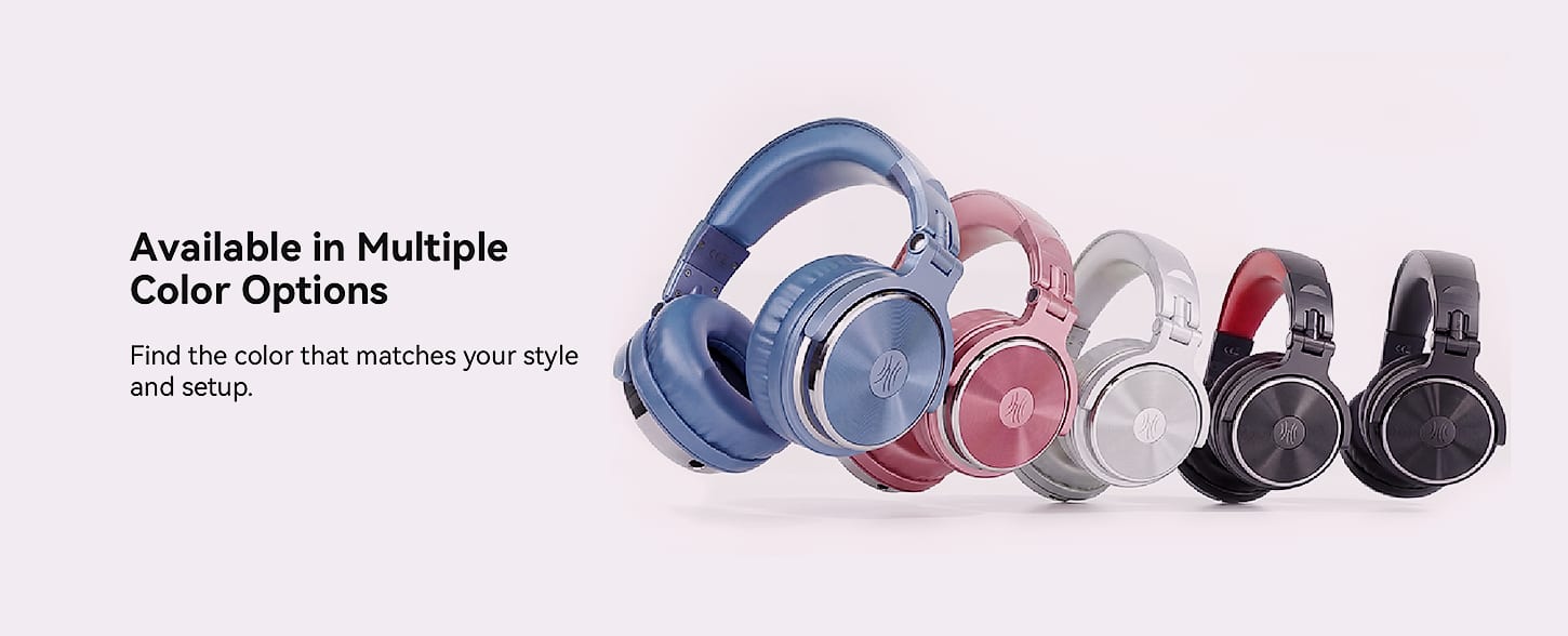 OneOdio Pro-10 Studio Monitor Headphones with 50mm Drivers — build progress