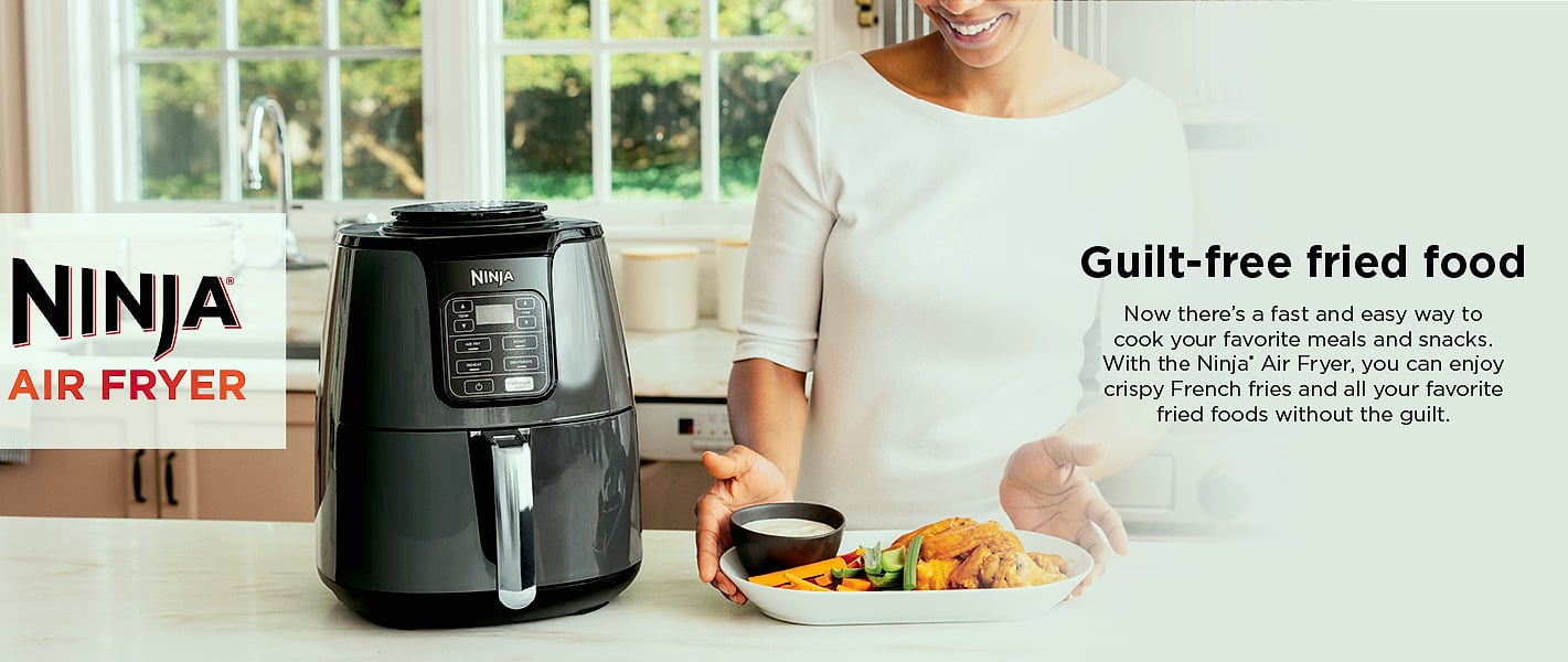 Ninja AF181 XL Air Fryer, 6.5 Qt, Max Crisp Technology — package contents