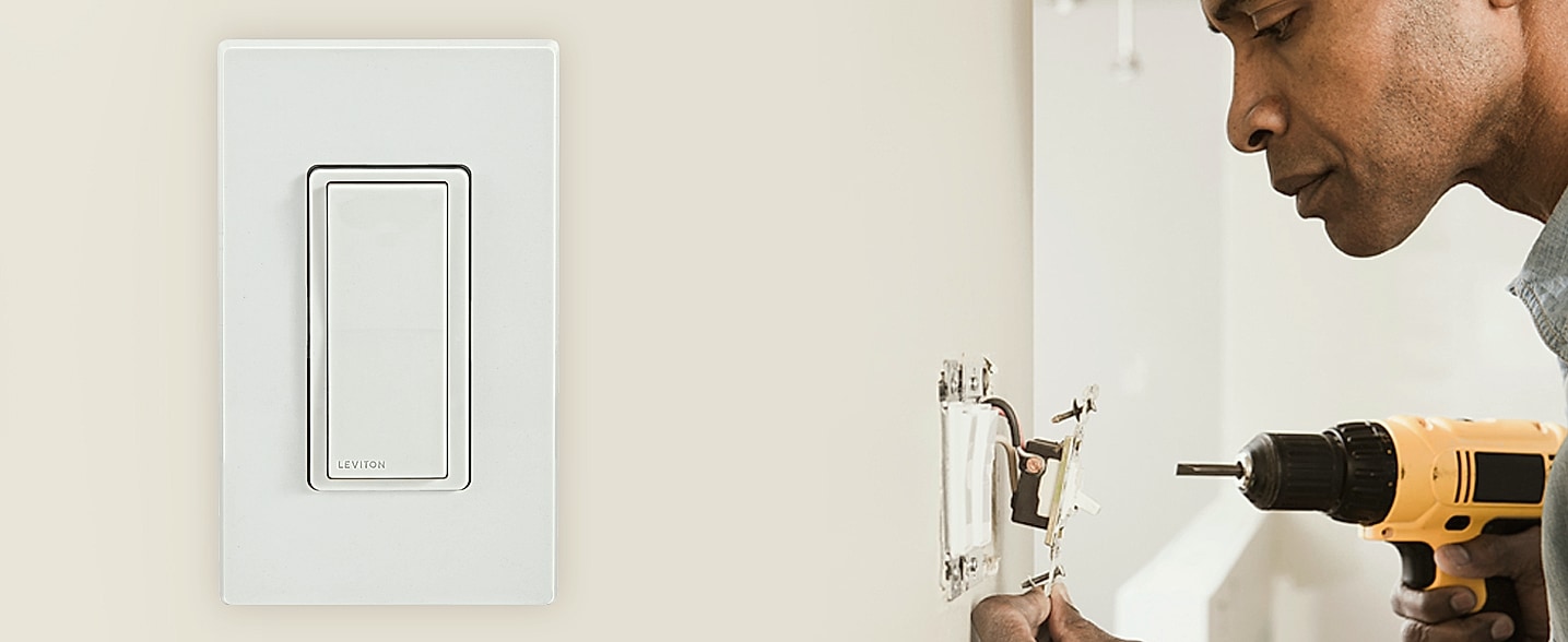 Leviton Decora Smart Plug-in Dimmer with Z-Wave Technology, — interior detail