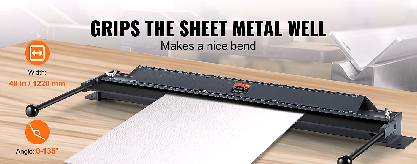 SucceBuy Box Pan Brake 24in 36in 48in Sheet Metal Bender — build progress