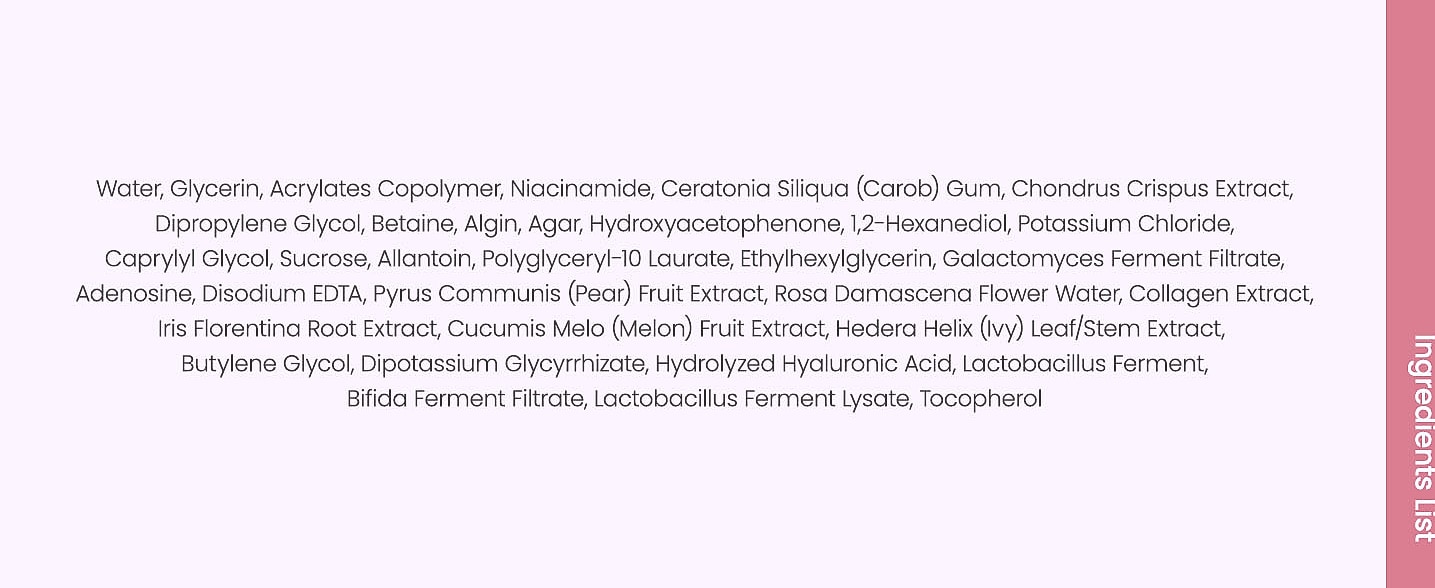 BIODANCE Bio-Collagen Real Deep Mask Hydrogel Sheet 4 Pack — size comparison