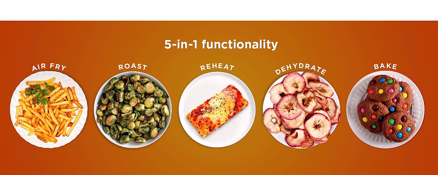 Ninja AF141 5-quart Air Fryer with 4-in-1 cooking functions — feature highlights