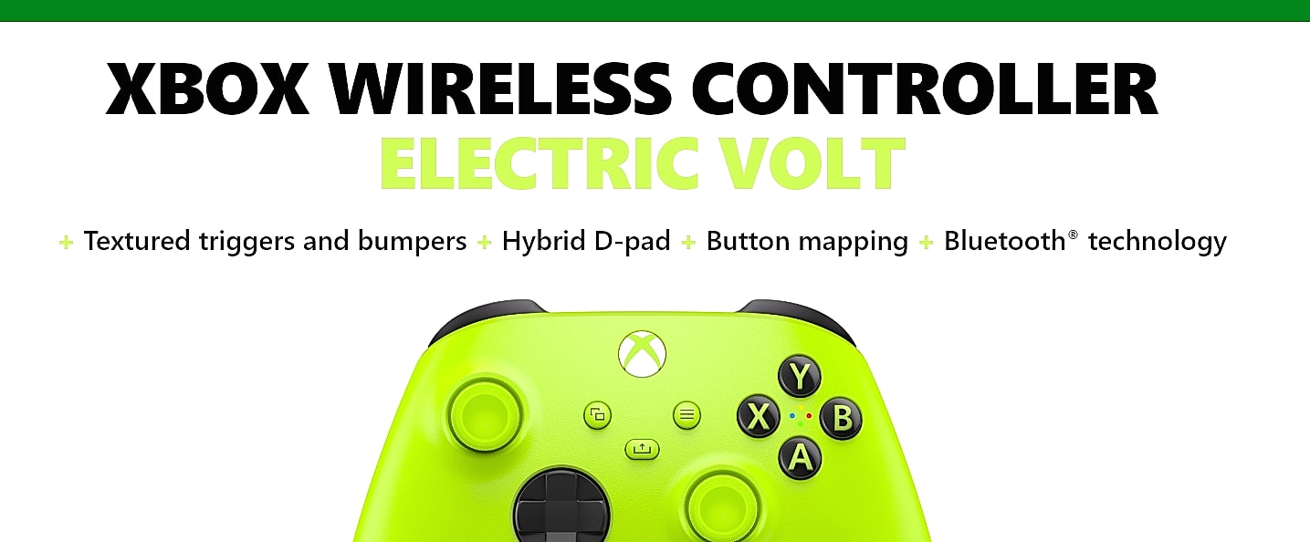 Xbox Wireless Controller Pulse Red for Console PC Android — assembled view