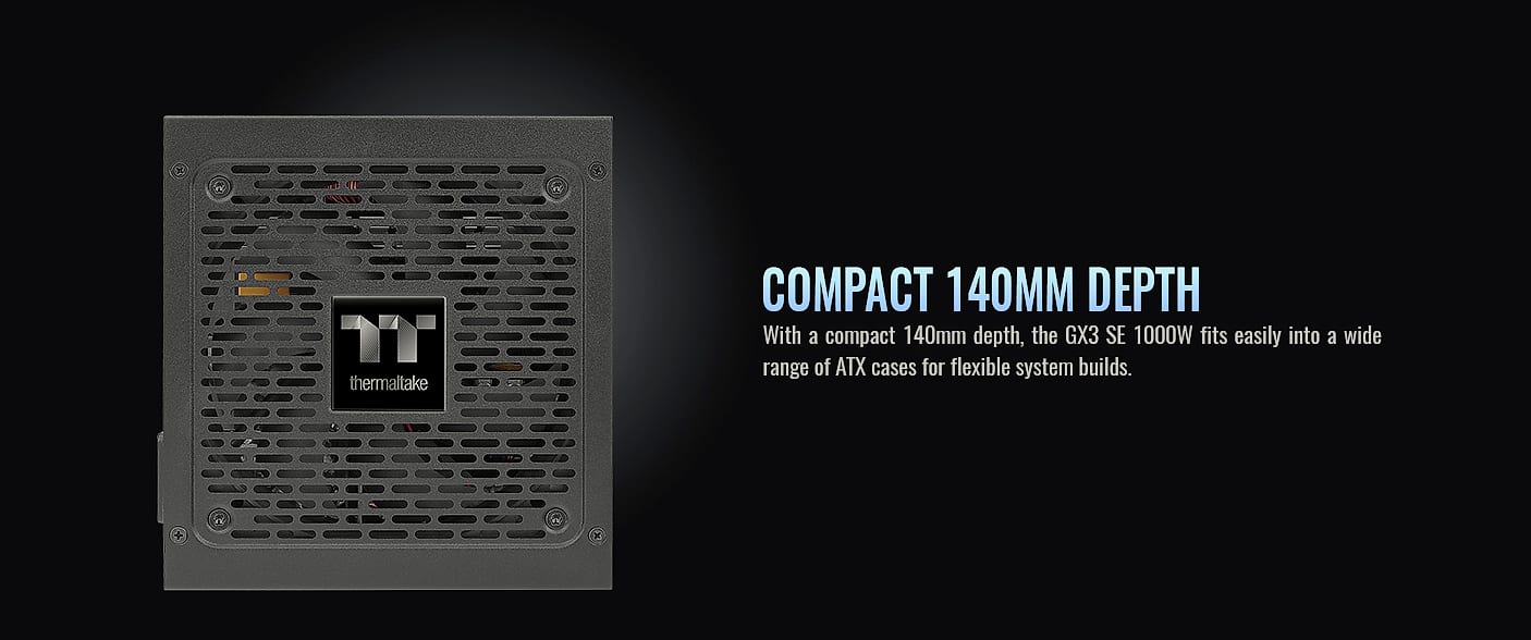 Thermaltake Smart 600W ATX Power Supply 80 Plus Certified — package contents