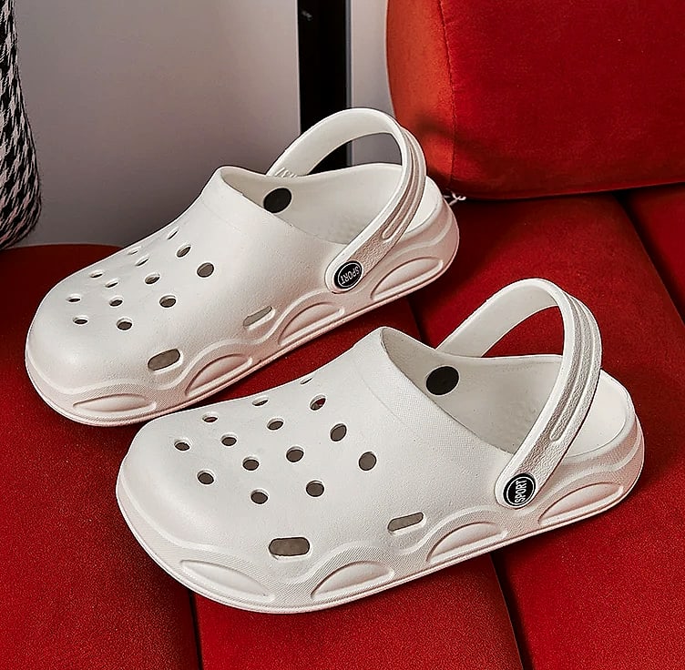 Lightweight EVA Clogs Slippers for Women Anti Slip Garden — parts overview