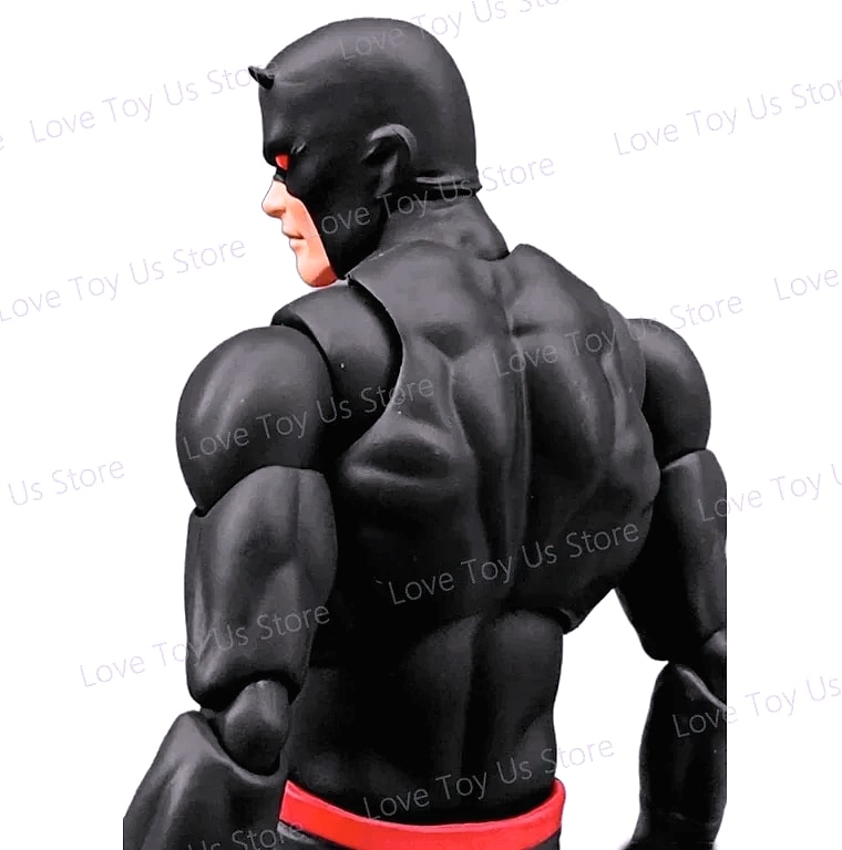 Mafex 223 Daredevil Black Version action figure statue — scale reference