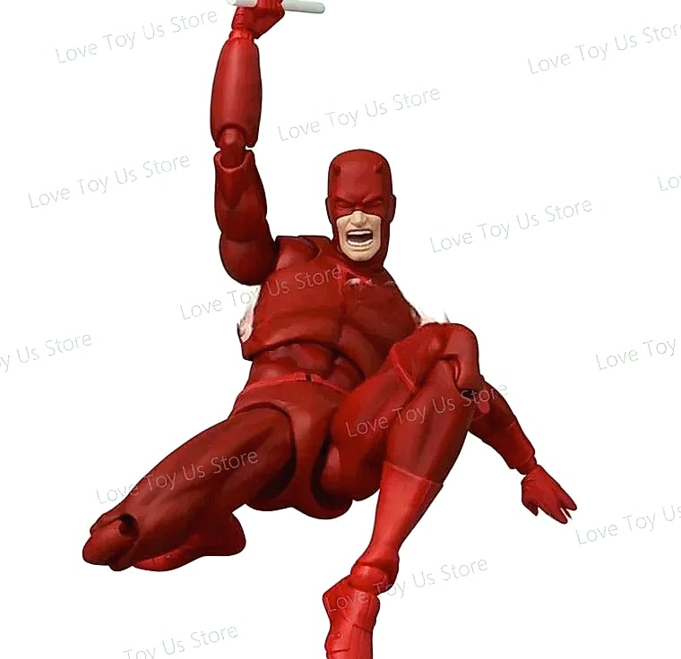 Mafex 223 Daredevil Black Version action figure statue — interior detail