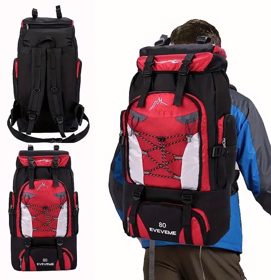 70L Outdoor Sports Backpack for Hiking and Camping — build progress