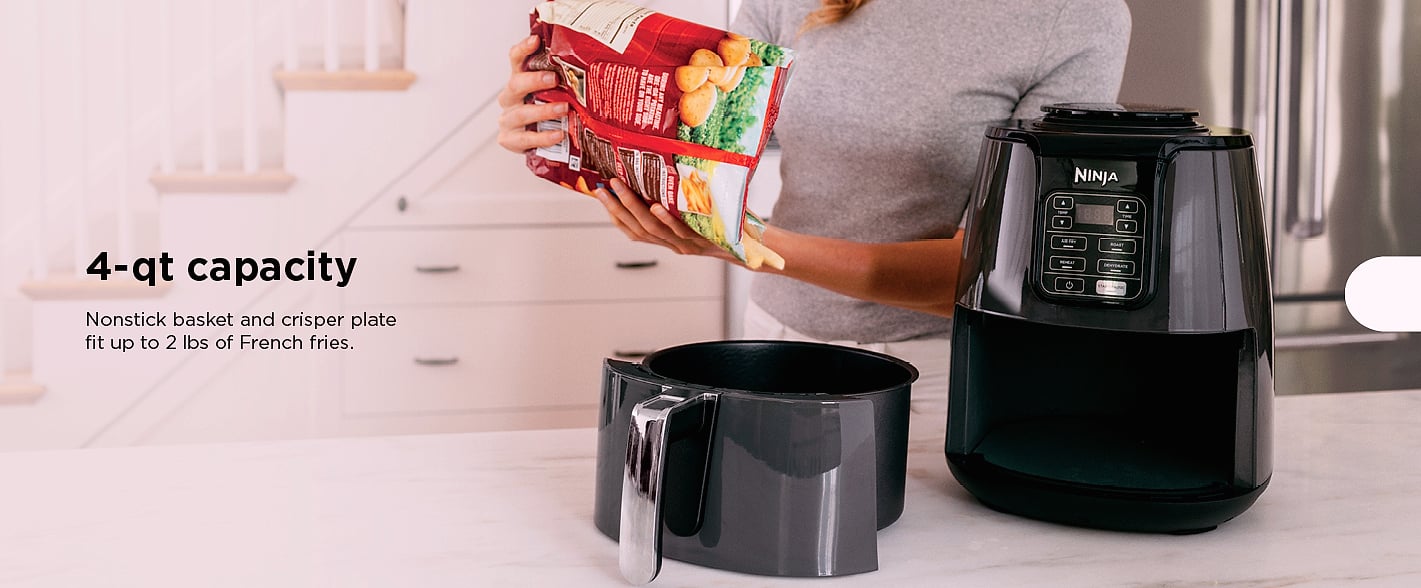 Ninja AF181 XL Air Fryer, 6.5 Qt, Max Crisp Technology — close-up details