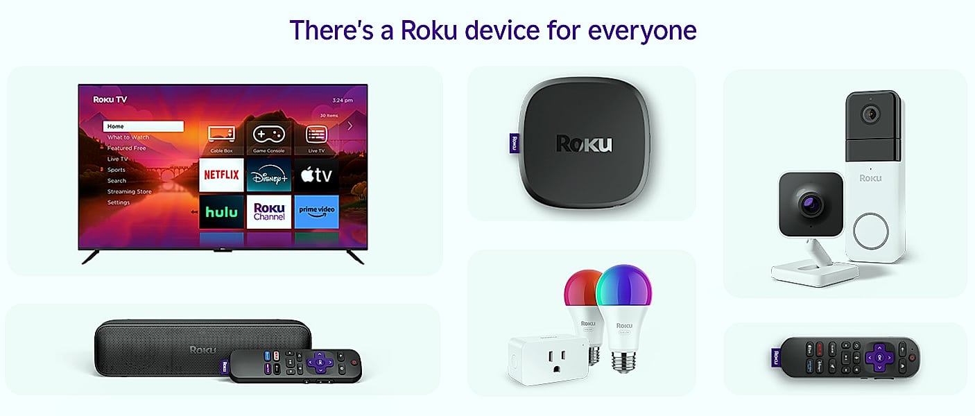 Roku Indoor Camera 4-Pack 1080p HD Night Vision Home — scale reference