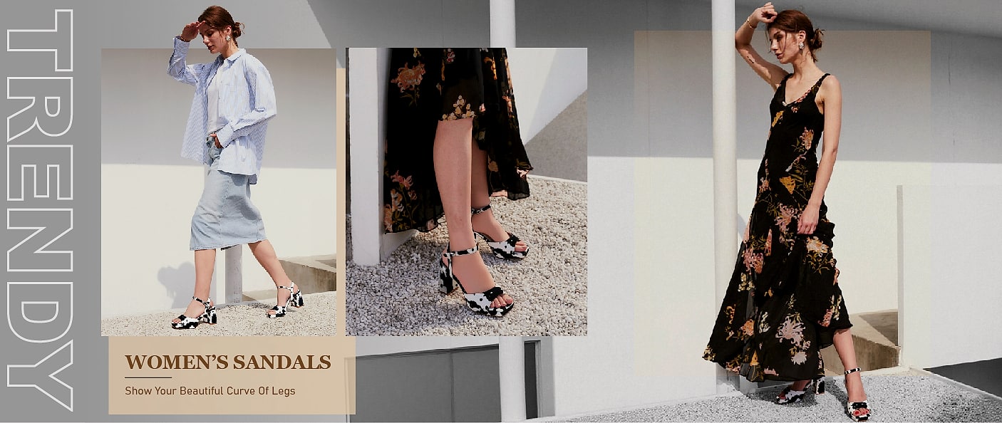 NEWBELLA Block Heel Platform Sandals with Ankle Strap — scale reference