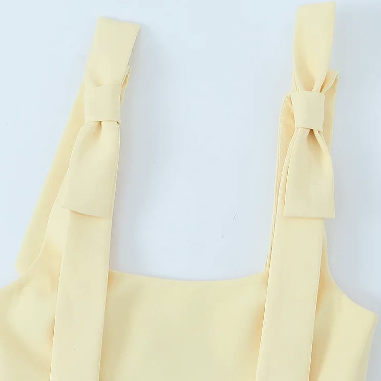 HXAO Butterfly Crop Top Women's Summer Sleeveless Tank — interior detail