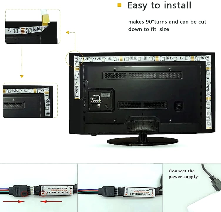 GBKOF RGB LED Strip Lights 5M 10M 20M 30M App Control — feature highlights