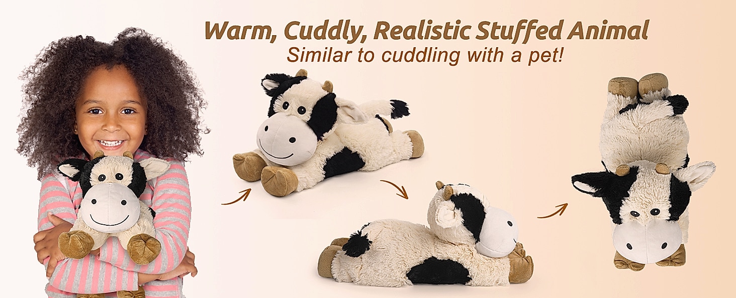 Cuckool Highland Cow Plush Heating Pad with Lavender Scent — build progress