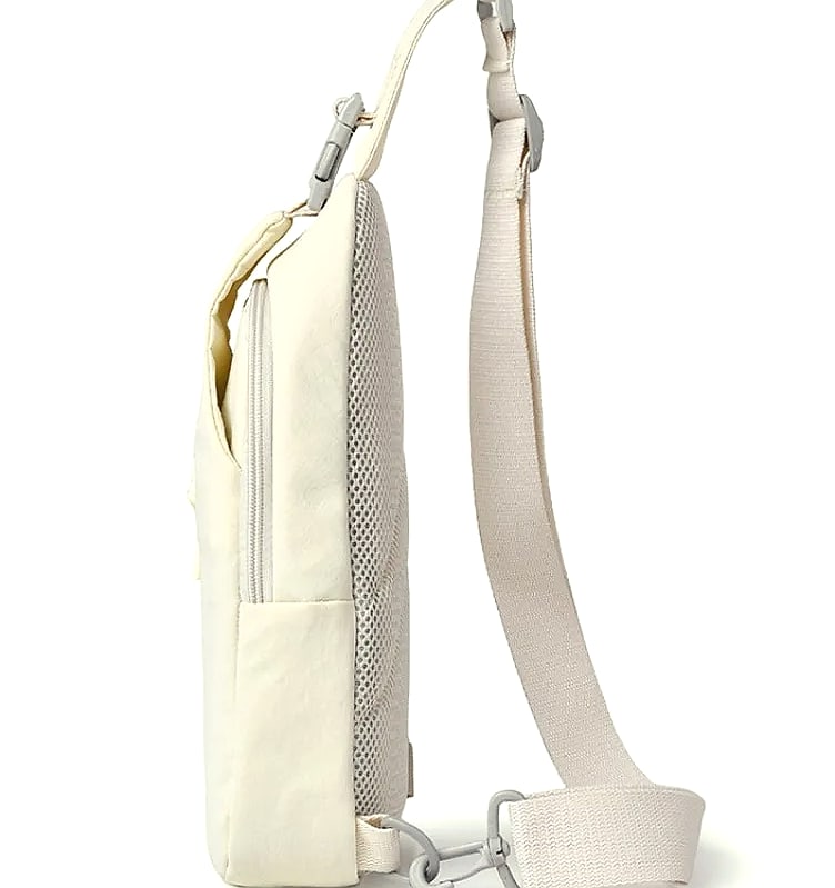 Waterproof Sling Chest Bag for Travel and Outdoor Sports — assembled view