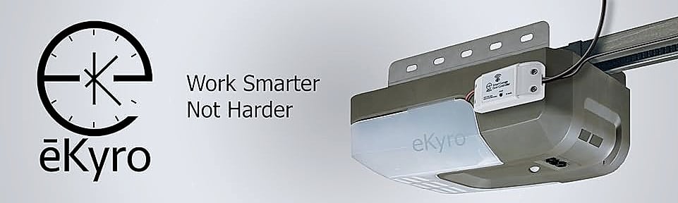 eKyro Smart Garage Door Opener WiFi Remote Controller — package contents