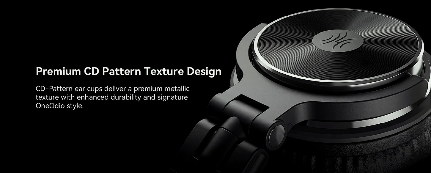 OneOdio Pro-10 Studio Monitor Headphones with 50mm Drivers — feature highlights