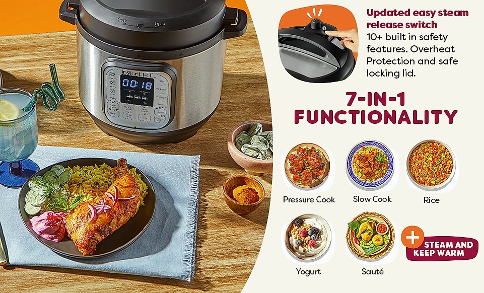Instant Pot Duo 7-in-1 Electric Pressure Cooker, 6 Quart — build progress